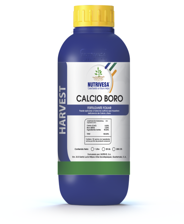 Calcio Boro Litro - Fertilizante Foliar | Nutrivesa