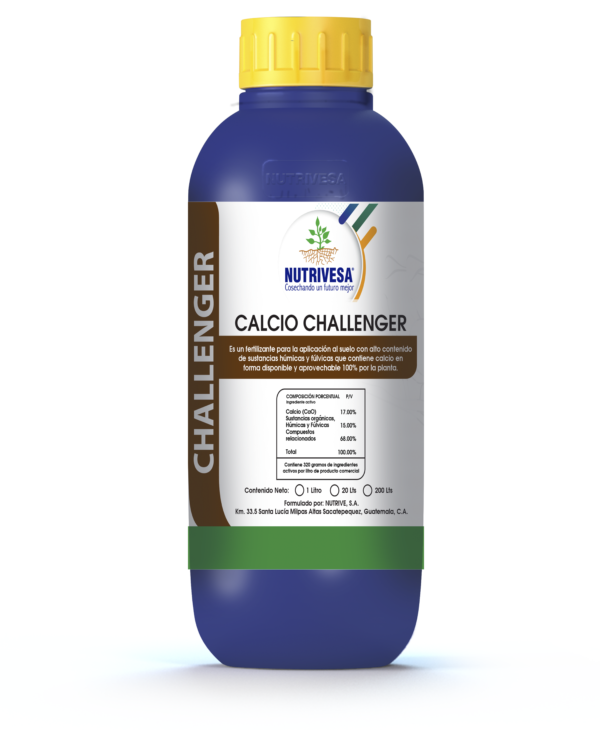 Calcio Challenger 1 Litro - Fertilizante al Suelo | Nutrivesa