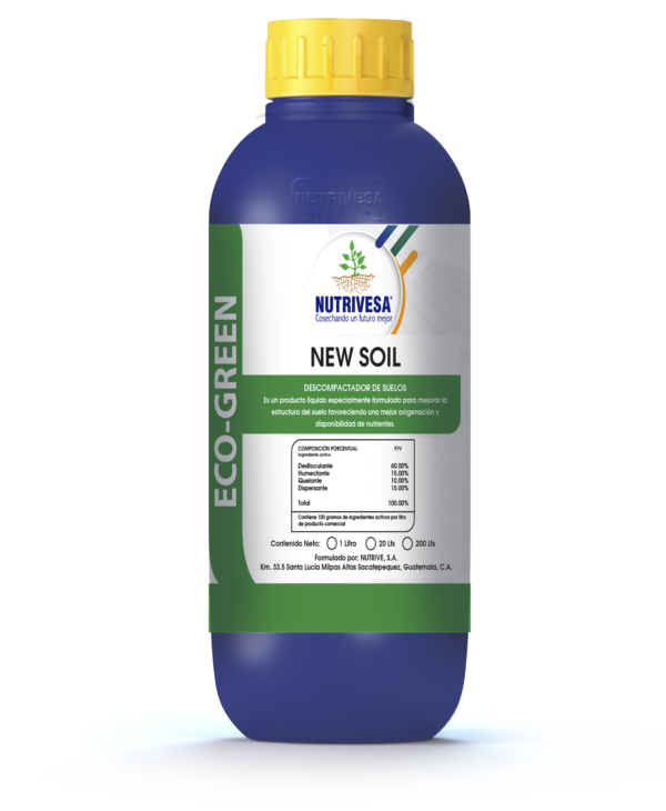 New Soil 1 Litro - Fertilizante Foliar | Nutrivesa