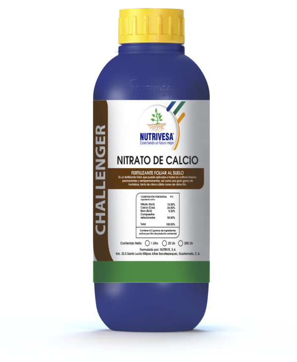 Nitrato Calcio 1 Litro - Fertilizante al Suelo | Nutrivesa