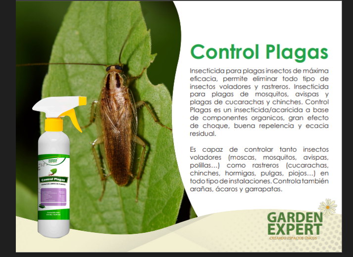 Garden Expert Control Plagas 500 mL - Garden Expert | Nutrivesa