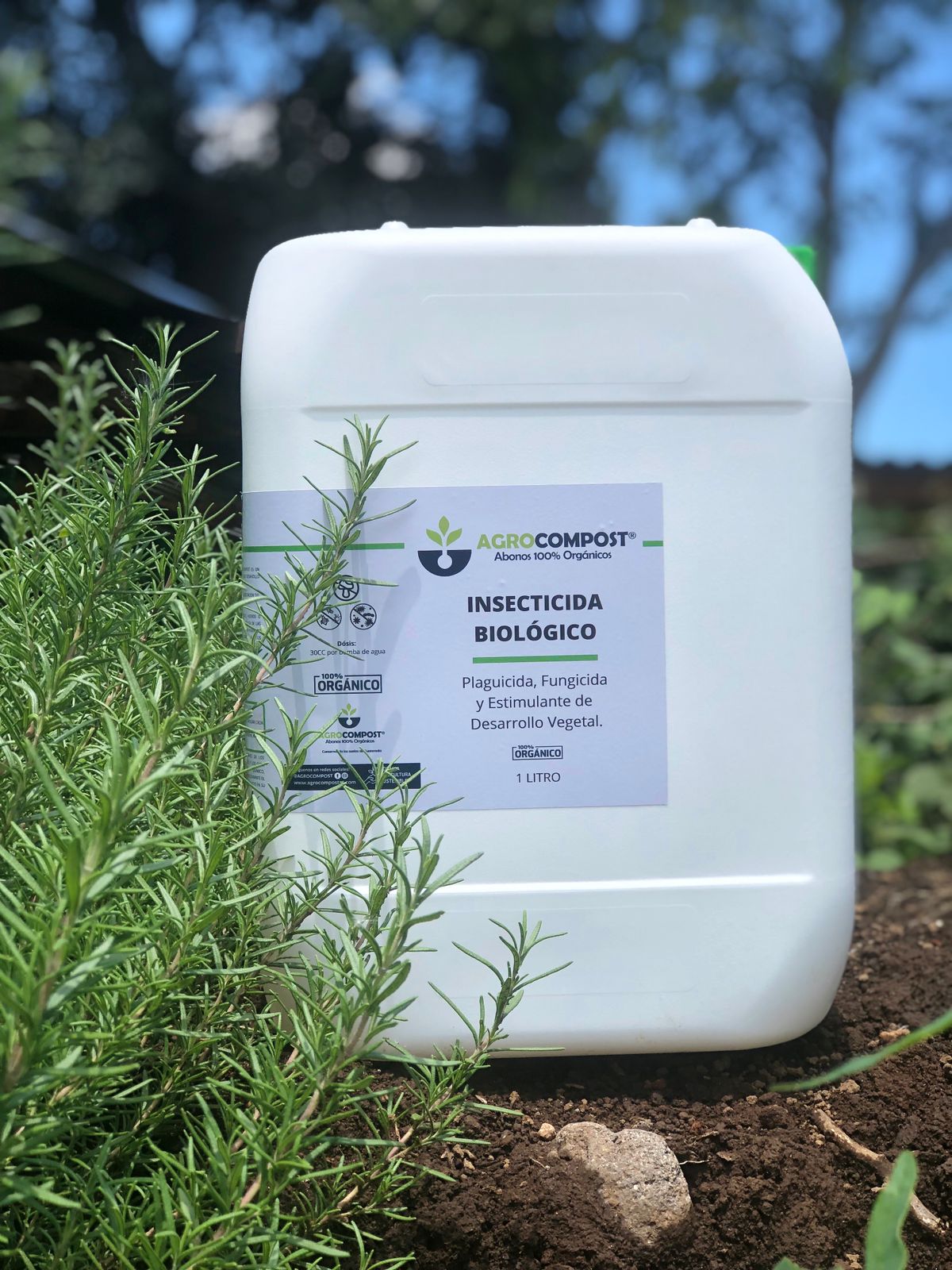 Insecticida Biologico AgroCompost Caneca 20 Litros - AgroCompost Guatemala | Orgánico