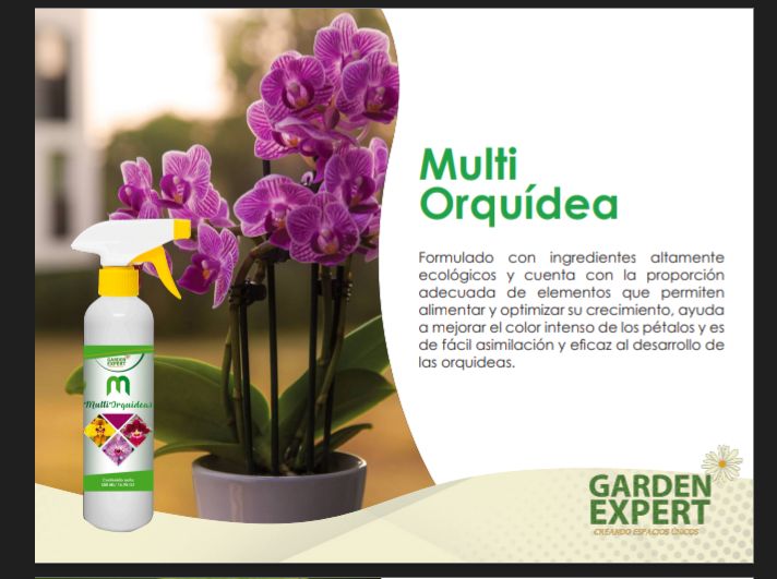 Garden Expert MultiOrquideas 500 mL - Garden Expert | Nutrivesa