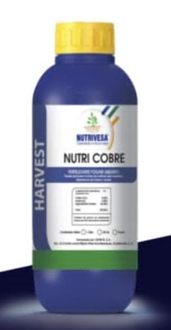 Nutri Cobre 1 Litro - Fertilizante Foliar | Nutrivesa