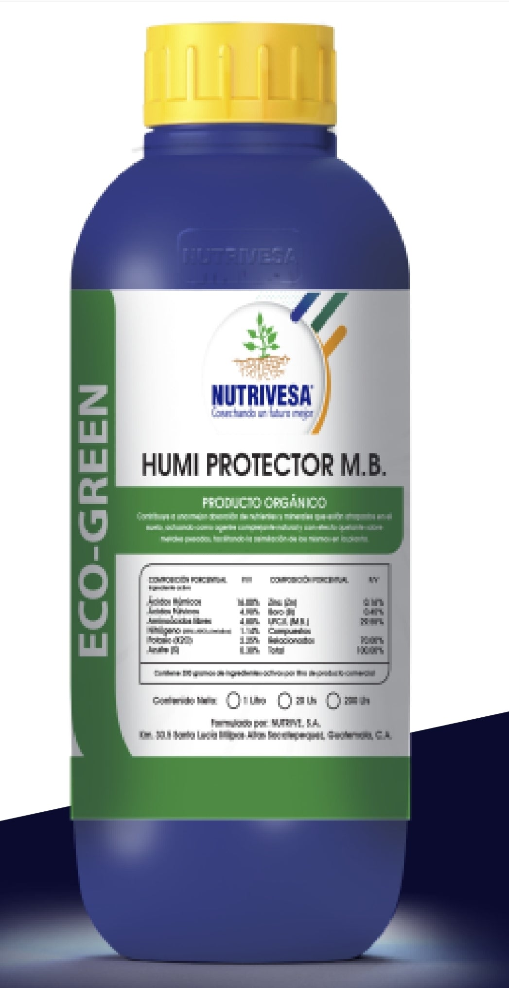 Humi Protector M.B. Y 1 Litro - Fertilizante Foliar | Nutrivesa