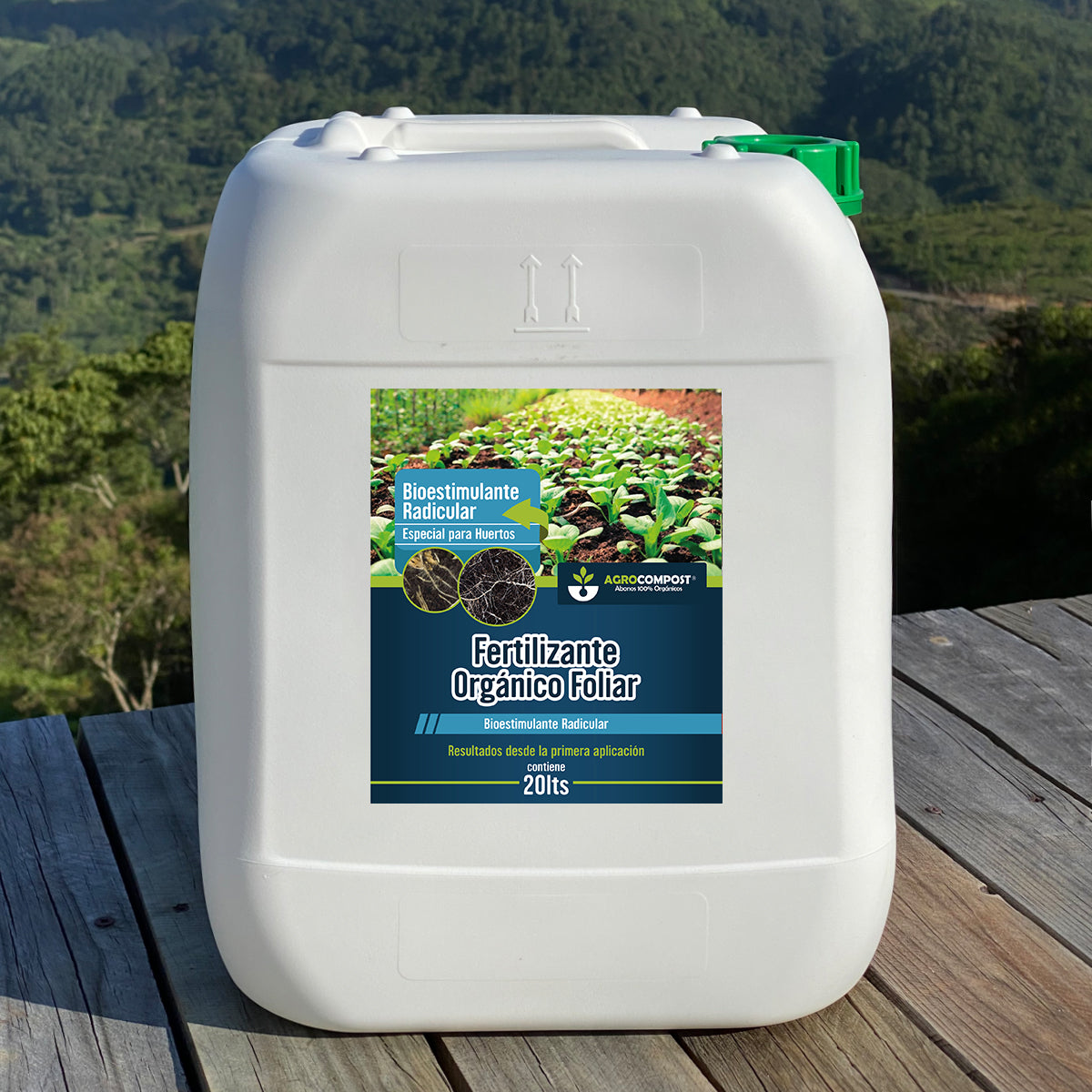 Bioestimulante Radicular de Huertos 20 LT - AgroCompost Guatemala | Orgánico