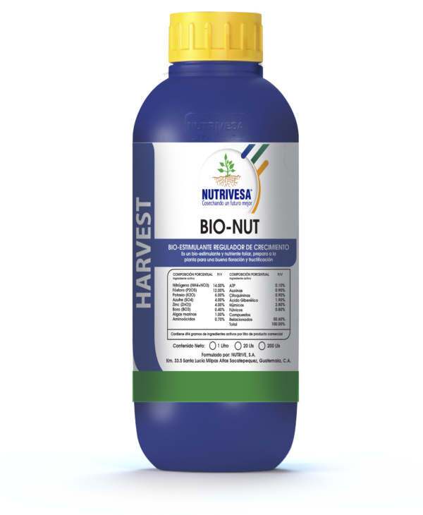 Bio-Nut 1 Litro - Regulador de pH | Nutrivesa