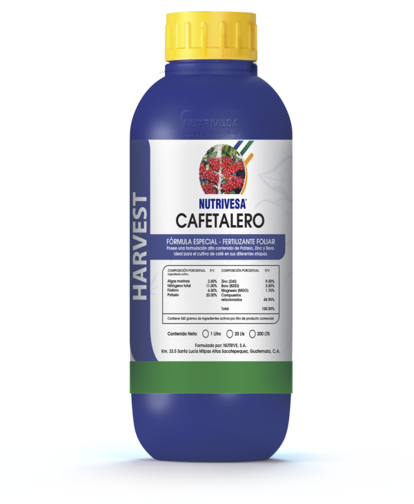 Cafetalero 1 Litro - Fertilizante Foliar | Nutrivesa