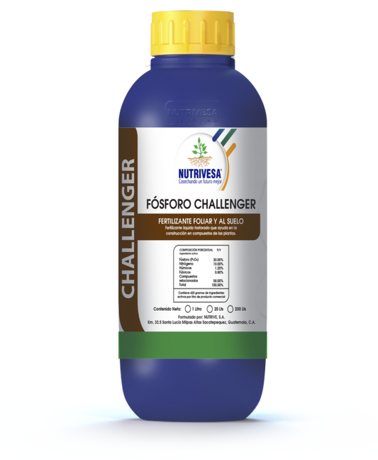 Fósforo Challenger 1 Litro - Fertilizante Foliar | Nutrivesa