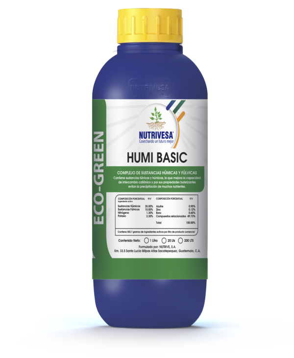 Humi Basic Y 1 Litro - Fertilizante Foliar | Nutrivesa