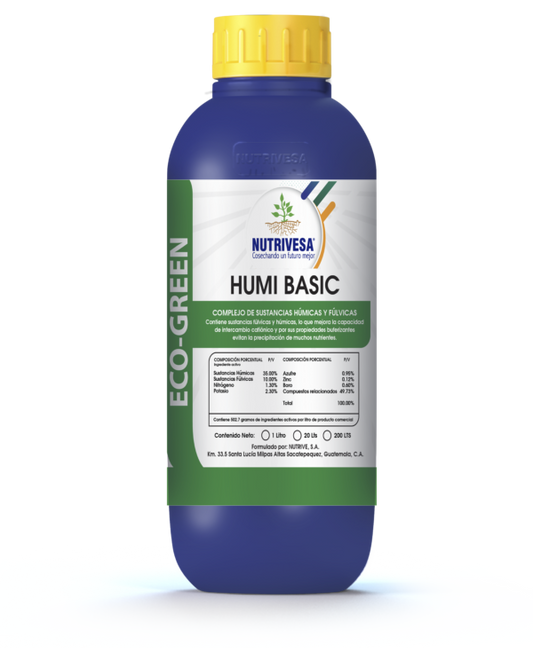 Humi Basic Y 1 Litro - Fertilizante Foliar | Nutrivesa