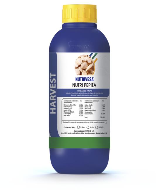 Nutri Pepita 1 Litro - Fertilizante Foliar | Nutrivesa