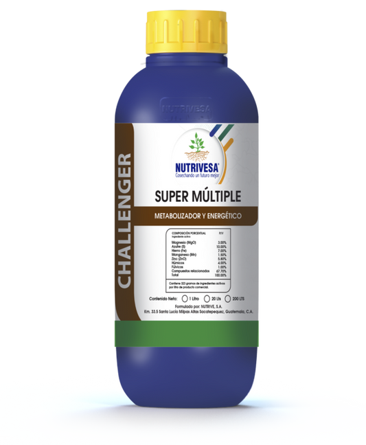 Súper Múltiple Y 1 Litro - Fertilizante Foliar | Nutrivesa