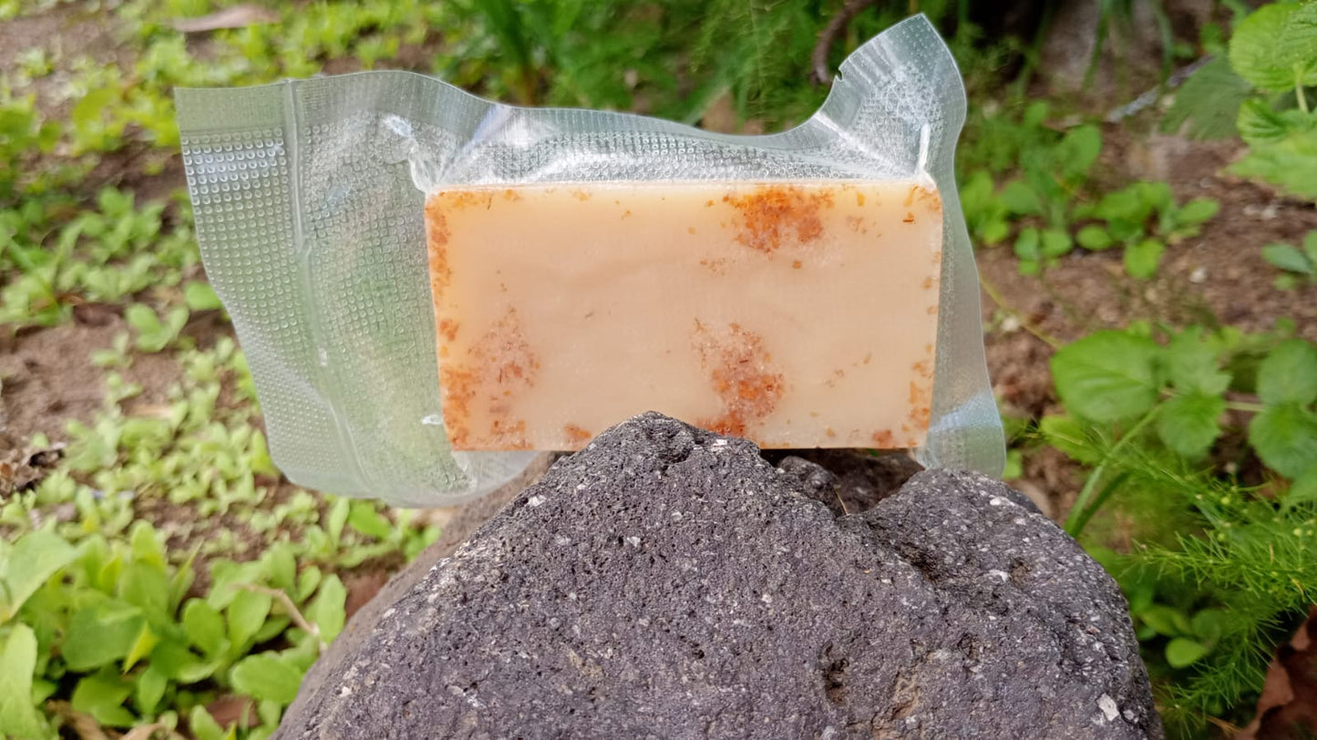 Jabon Barra Avena MIel 50 GMS - 100% Pura | AgroTerra Guatemala