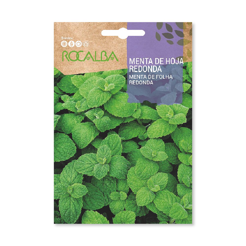 Sobre Semilla Rocalba Menta Hoja Redonda | AgroTerra Guatemala