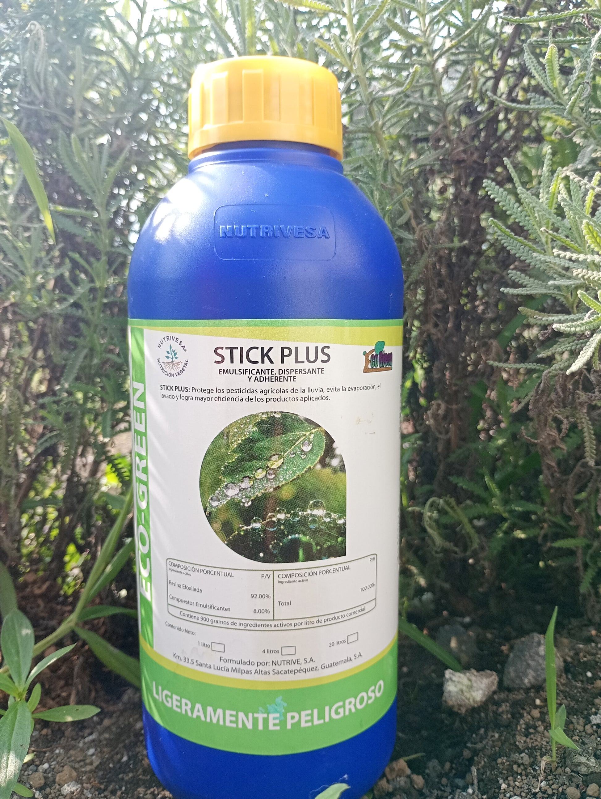  Nutrivesa STICK PLUS, Adherente agrícola, Coadyuvante para pesticidas, Dispersante emulsificante.